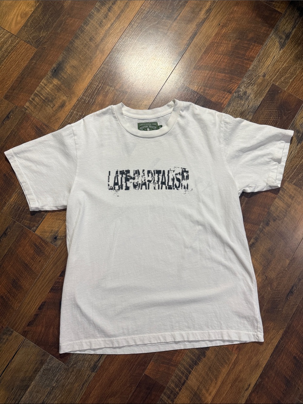 African Diaspora Goods White Short Sleeve Tee - M
